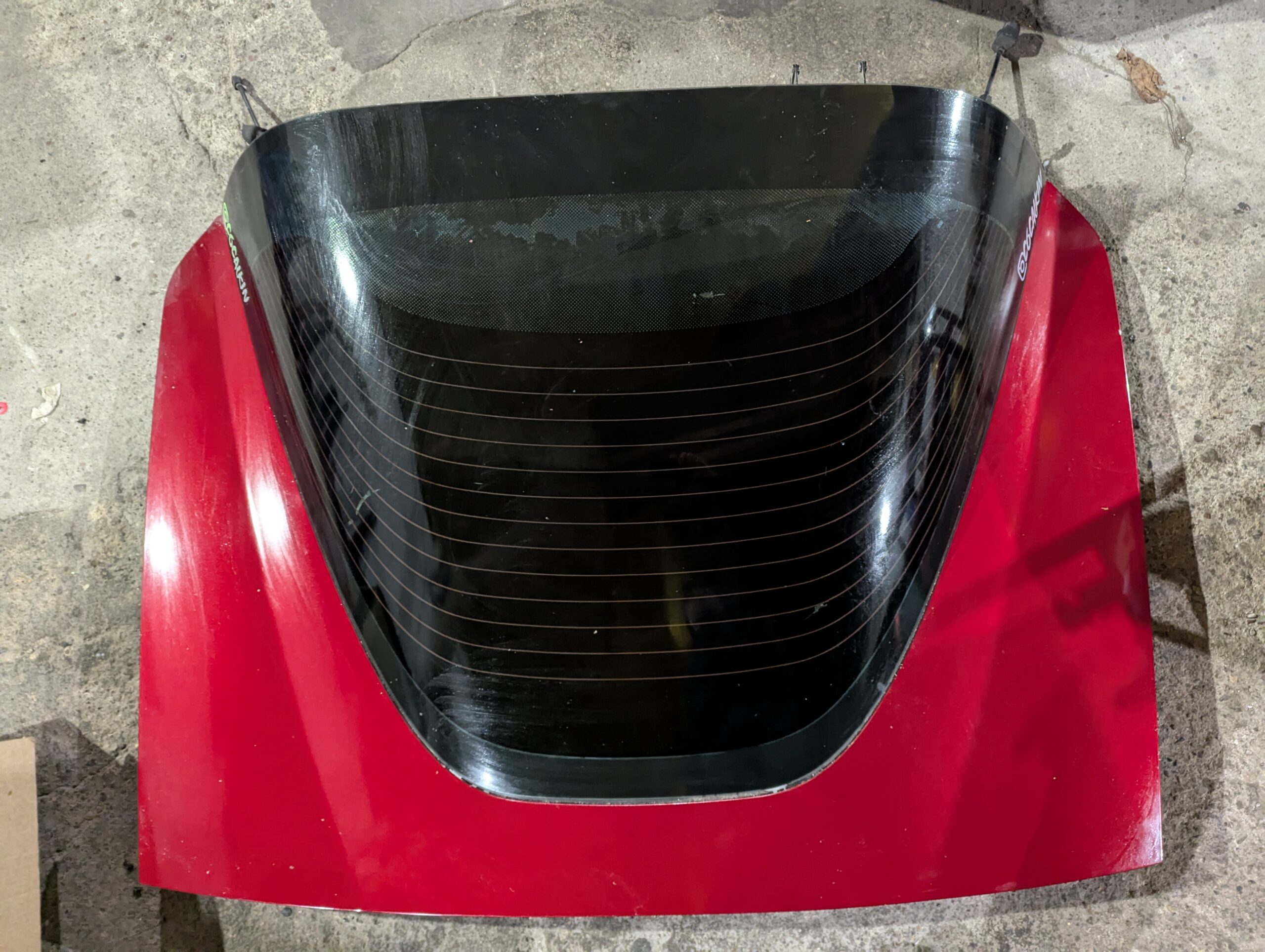 Klapa bagażnika Corvette c6